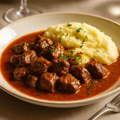 Гуляш из говядины